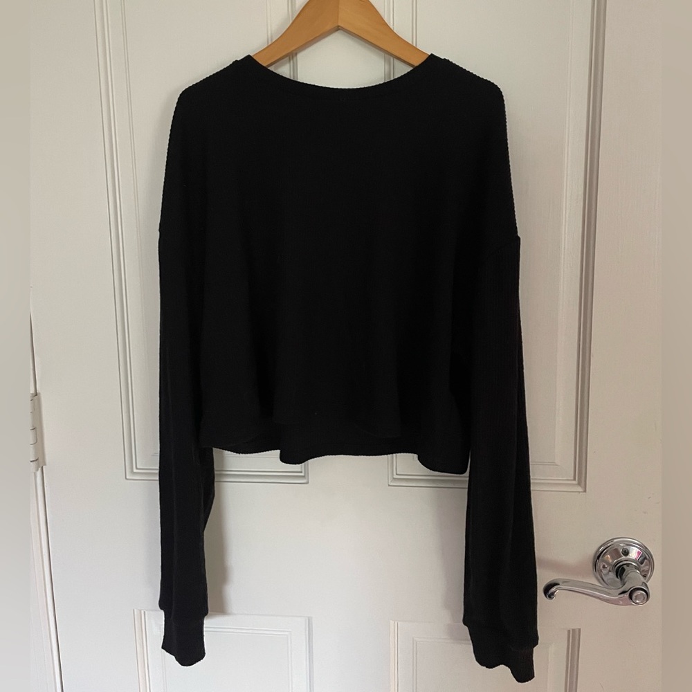 Cropped sweater